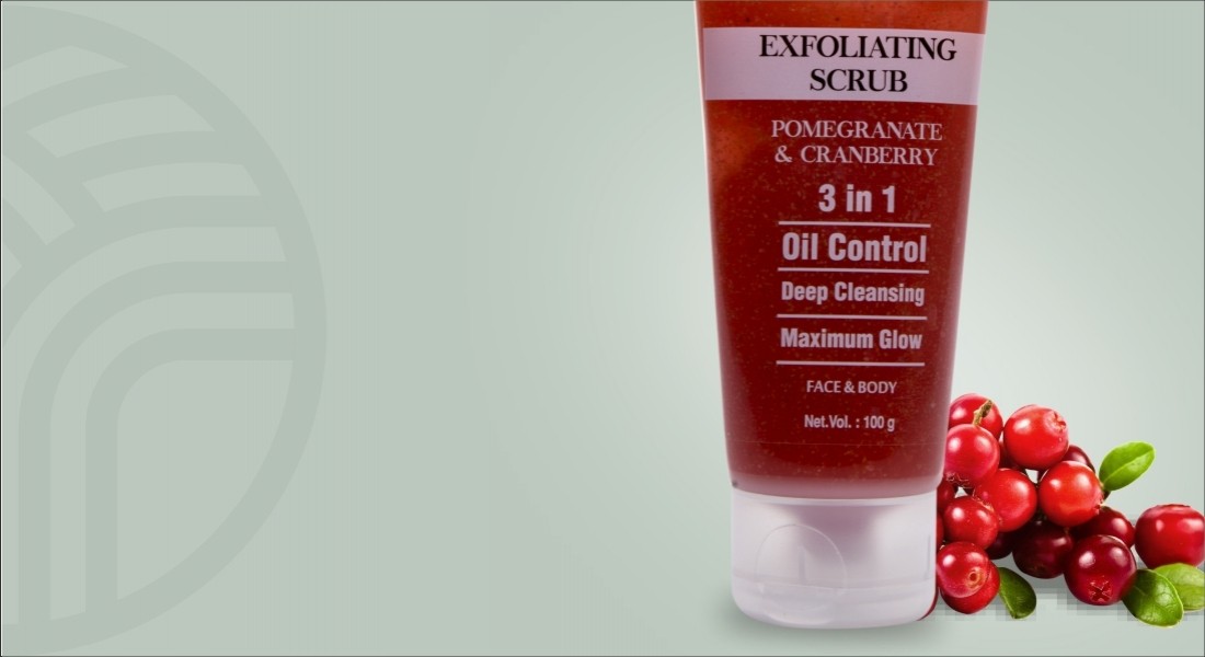 Pomegranate & Cranberry Exfoliating Scrub