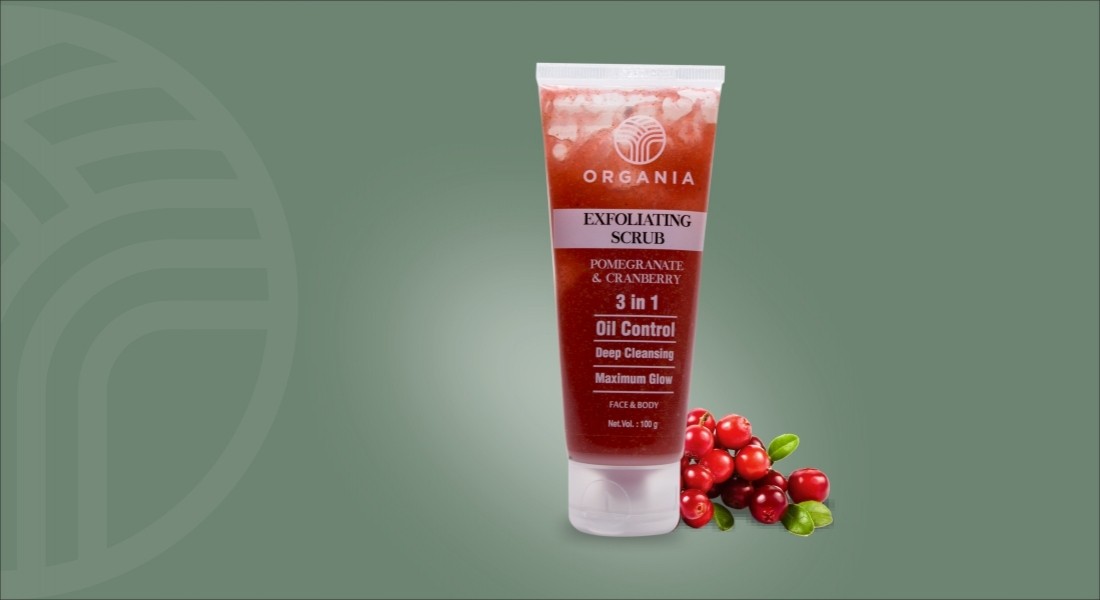 Pomegranate & Cranberry Exfoliating Scrub